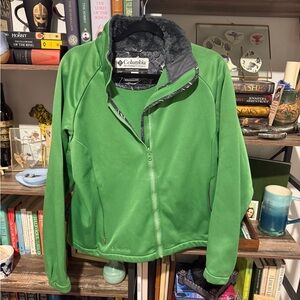 Columbia Women's Vibrant Green Ski Jacket